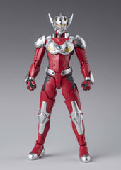 Tamashii Nations Ultraman Suit Taro interchangeable hands enable versatile poses.