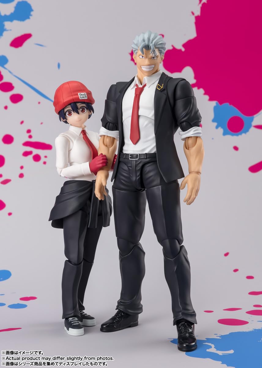 TAMASHII NATIONS Andy on shelf display with collectors in mind.