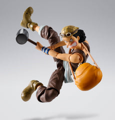 TAMASHII NATIONS Usopp goggles reproduce iconic East Blue gear with authentic styling.