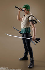 Tamashii Nations Zoro S.H.Figuarts interchangeable hands and hilts for posing.