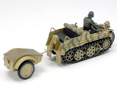 TAMIYA 35377-000 Kettenkrad side profile demonstrates scale accuracy for collectors