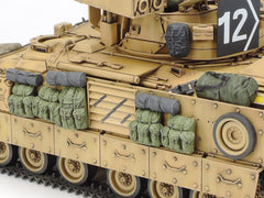 TAMIYA Desert Storm M2A2 ODS rear exhaust for authentic model weathering