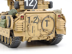 TAMIYA Desert Storm M2A2 ODS track pads enhance durability and realism