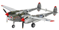 TAMIYA P-38J Lightning fuselage detail for precise scale modeling.