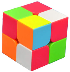 TANCH QIYI 2x2 cube close-up with anti-pop technology in action