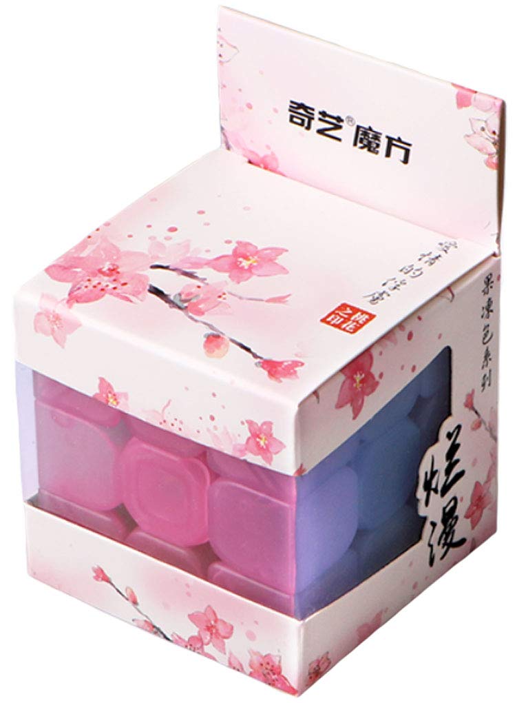 TANCH Qiyi Warrior W stickerless transparent design reduces wear.