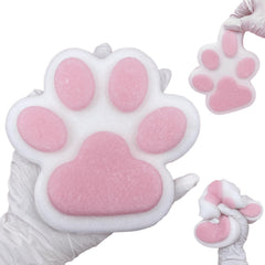 Tangcii Big Cat Paw Squishy close-up showing soft silicone texture for stress relief