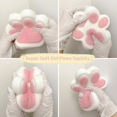 Tangcii Big Cat Paw Squishy is built from premium silicone for lasting fun