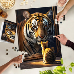 TangMosaic dust-free matte finish: high-quality puzzle with minimal dust and lasting colors.