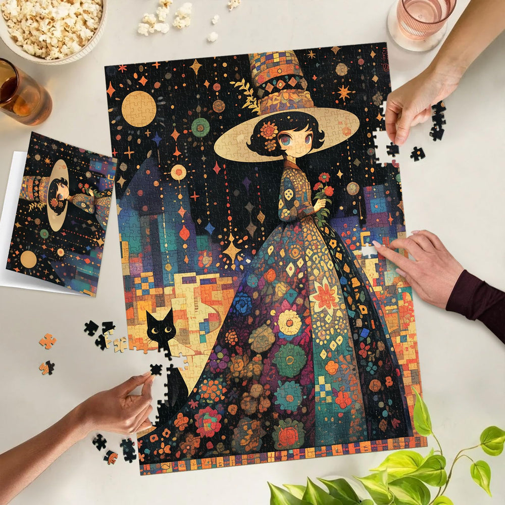 TangMosaic Enchanted Princess puzzle dust-free finish helps preserve colors.