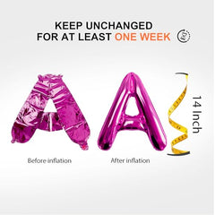 TangTuan 16-inch foil letters create a bright focal point in birthday decor.