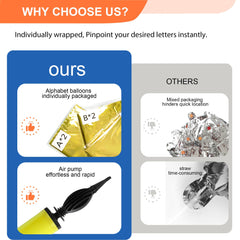 TangTuan sealed letter packs ensure complete sets for flexible wording.