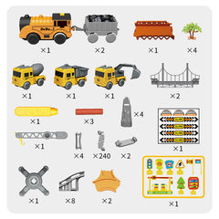 TANMGIN petrol station and road signs boost pretend play