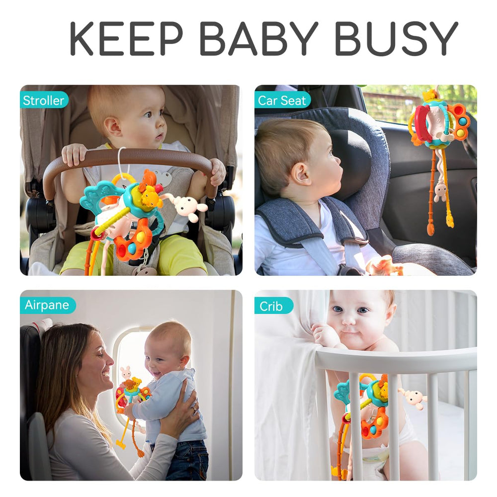 taotaotoys sensory game with textures and vibrations for babies