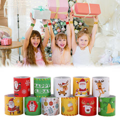 TAOVEN Christmas tree slap bracelet adds colorful flair to events.