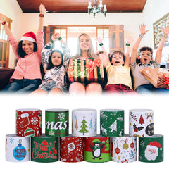TAOVEN Christmas Slap Bracelet featuring Christmas tree design for gatherings.