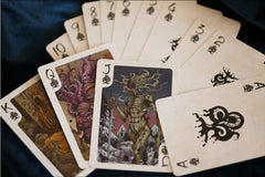 TAOYATAO Cthulhu deck card stock features three-layer core for durability.