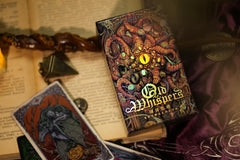 TAOYATAO Cthulhu tarot cards sized 70x120 mm for easy handling and shuffling.