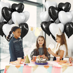 TAOYE balloons party decor setup on table with mixed colors