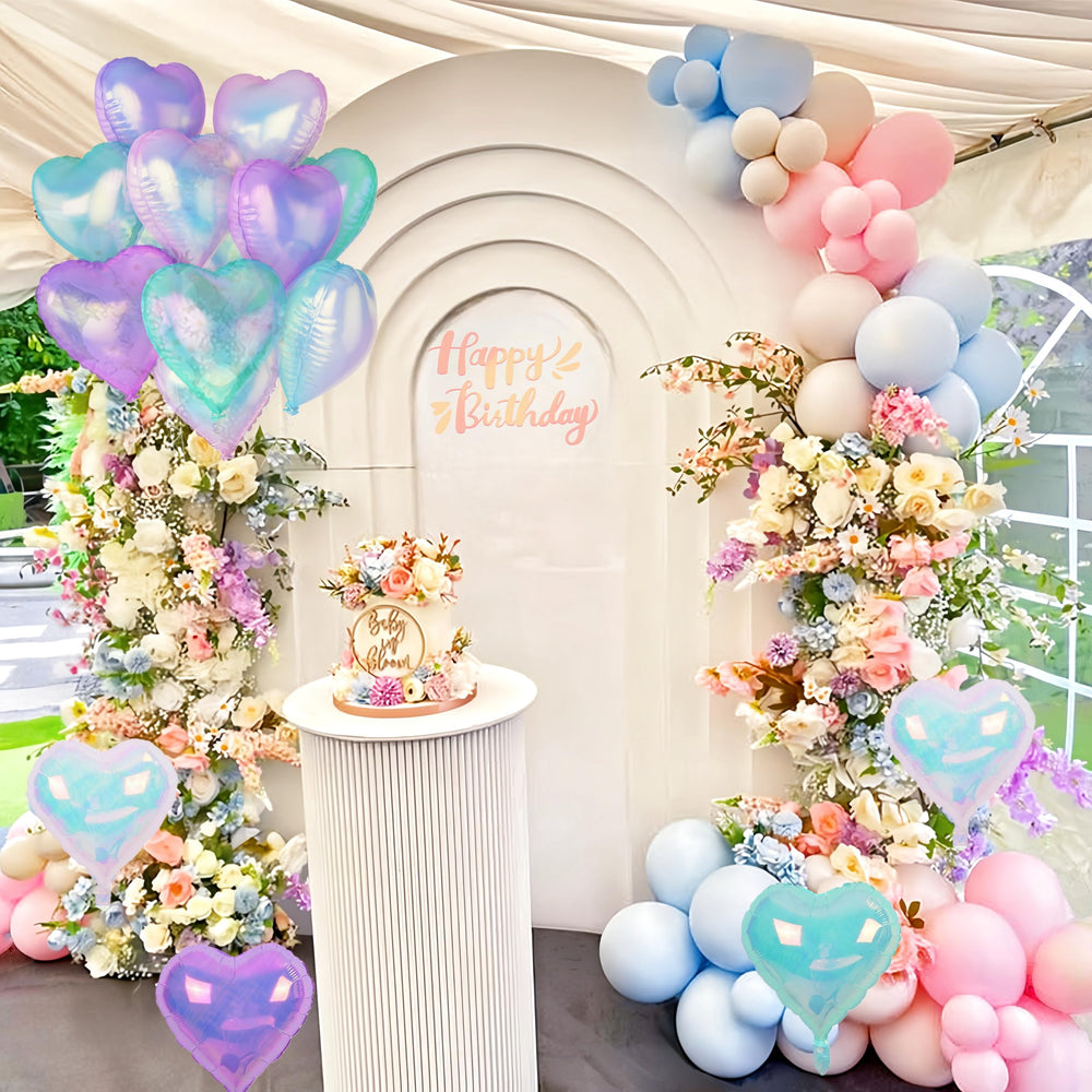 TAOYE helium-friendly foil balloons float for eye-catching ceiling displays