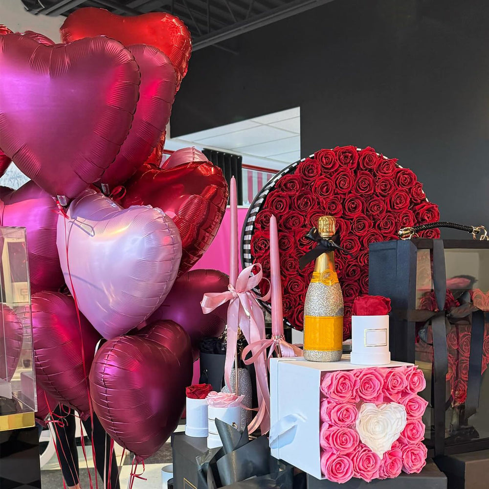 TAOYE pink heart balloon 18 inch ideal for celebrations and photos
