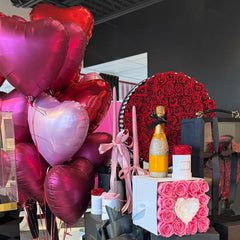 TAOYE pink heart balloon 18 inch ideal for celebrations and photos