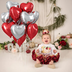 TAOYE reusable heart foil balloon ideal for photo backdrops