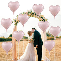 TAOYE valentines day heart balloons for romantic setup