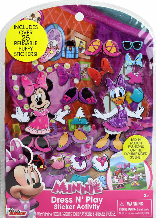 Tara Toys Minnie Mouse Stick N Play doubles as a creative scene space