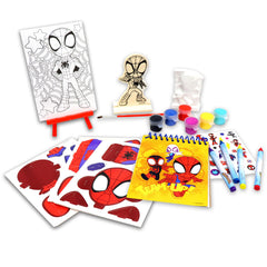 Activity pad with stickers for Spidey coloring pages