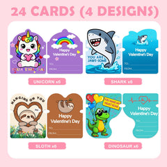 Taranovi valentines cards feature illustrated designs for peer messages and smiles.