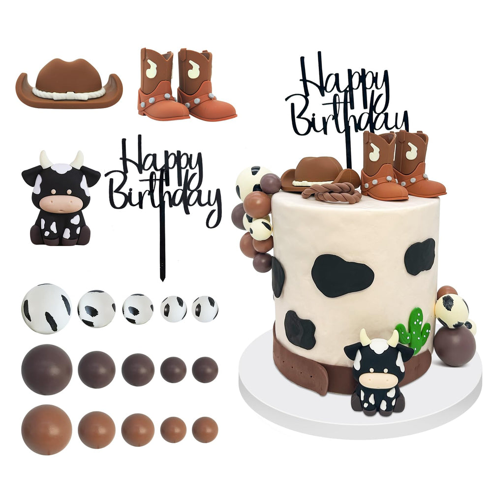 Tarocynn cowboy hat cake topper adds playful western charm to any cake.
