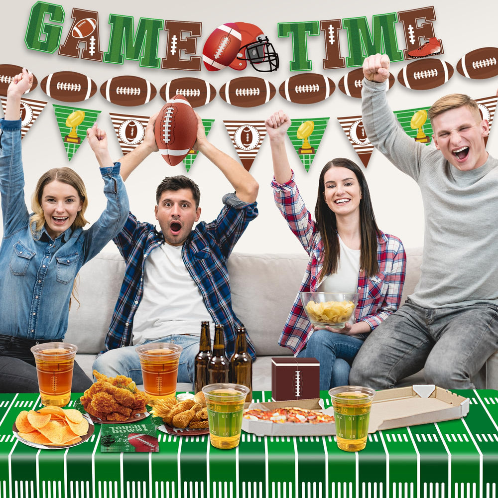 TATAUP tailgate decorations setup creates a cohesive game-day vibe.