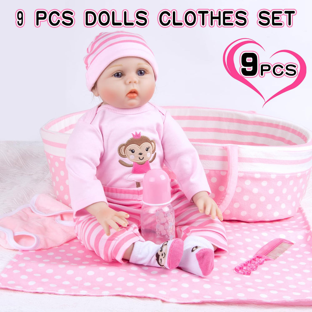TatuDoll monkey socks add cute detail and snug fit.