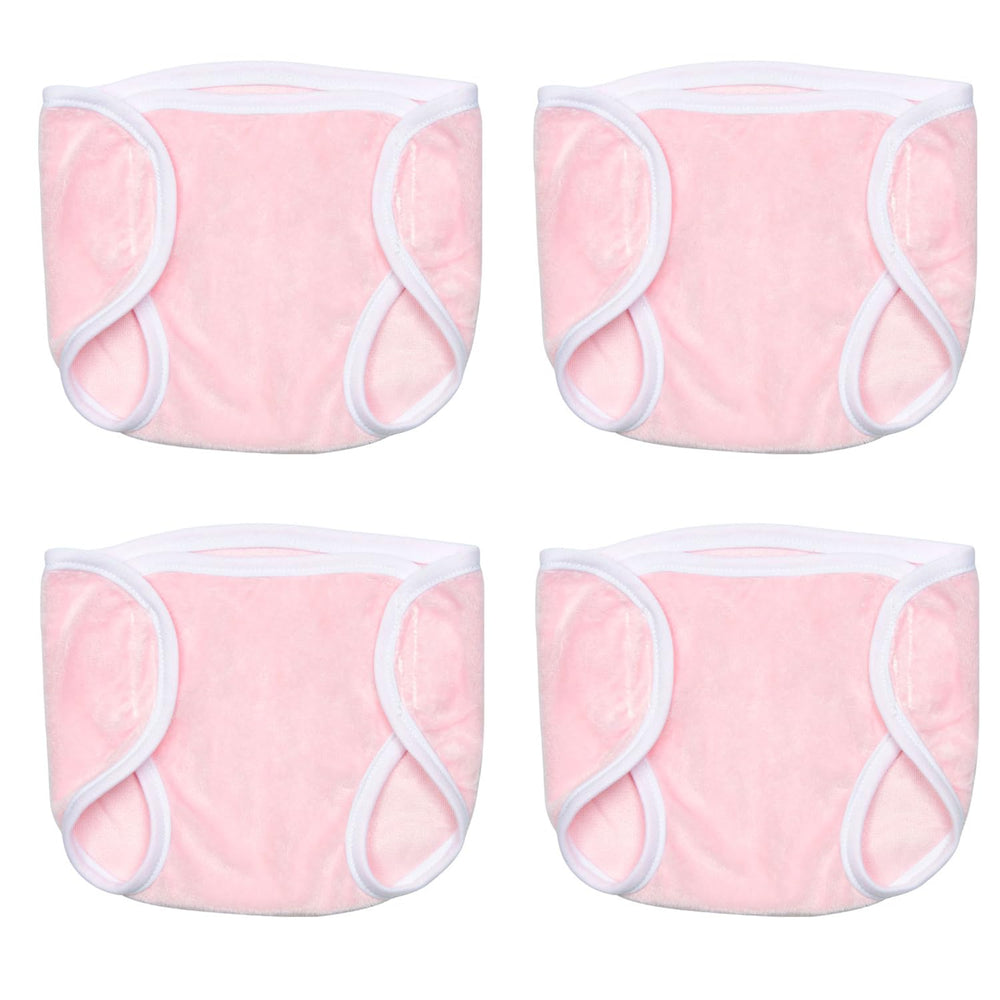 TatuDoll pink baby doll underpants front view for quick dressing