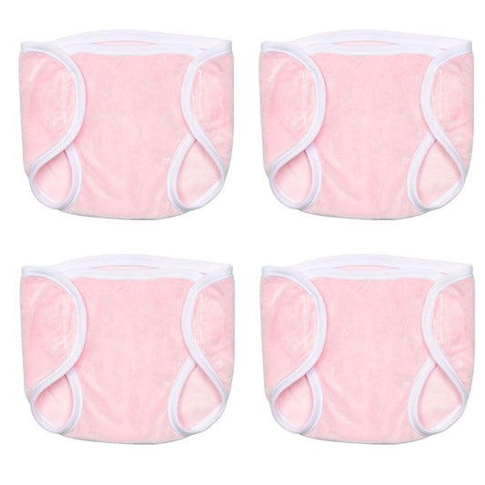 TatuDoll pink baby doll underpants front view for quick dressing