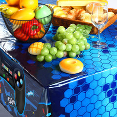 Tatuo birthday party decoration shows a game-theme setup for parties.