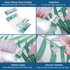 Tavaleu pool floats 2-pack foldable for easy storage and travel