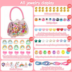 Beginner-friendly setup with lightweight beads and elastic strings for easy jewelry crafting.