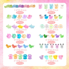 Tazimi miniature resin figurines bright colors with high-detail finish.