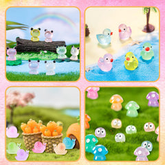 Tazimi garden and aquarium decor resin figurines adding whimsy.