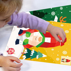 TBEEJ Christmas sticker sheets pack for creative art projects