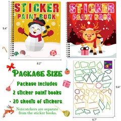 TBEEJ Christmas tree sticker ideal for decorating festive scenes