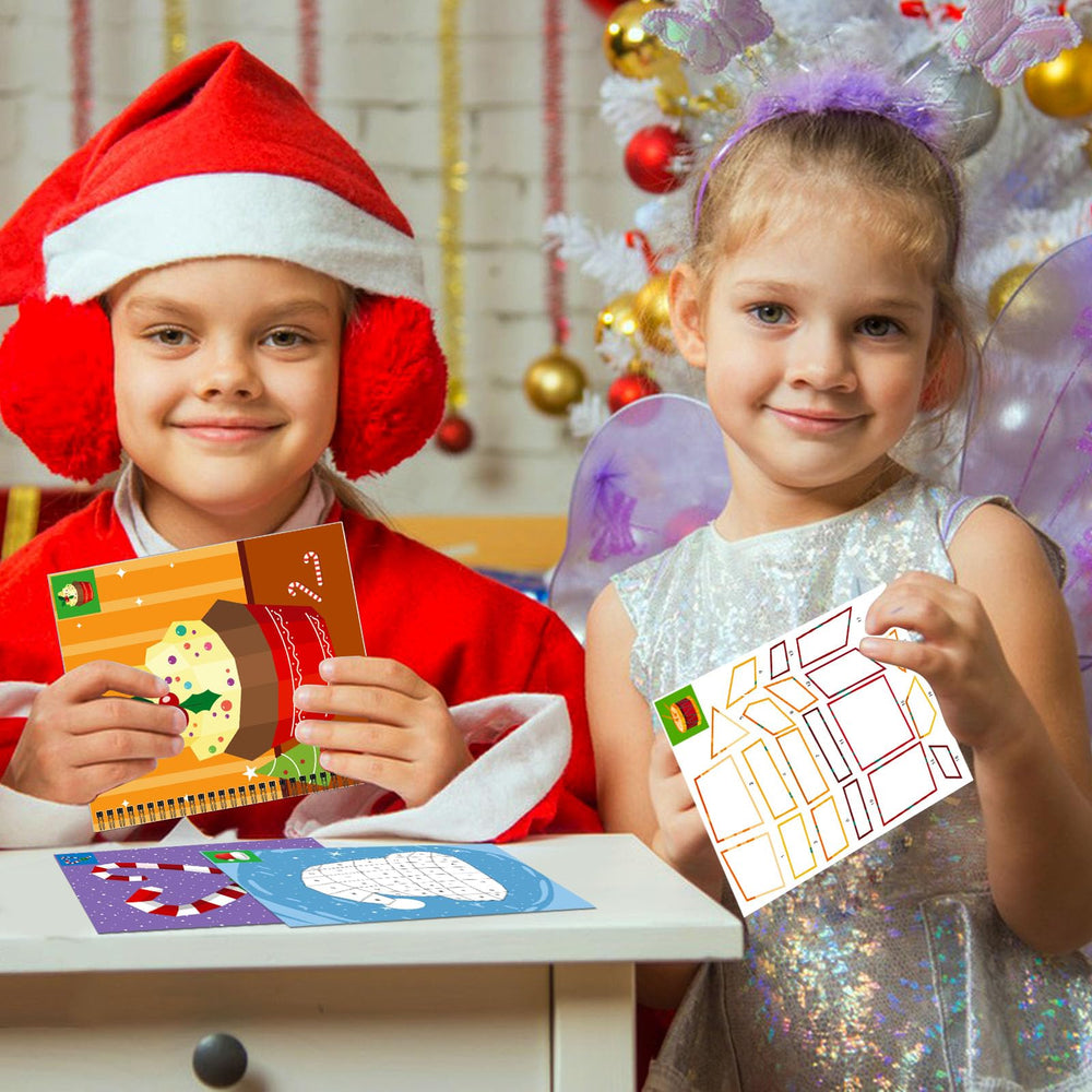 TBEEJ Santa Claus sticker supports festive storytelling activities