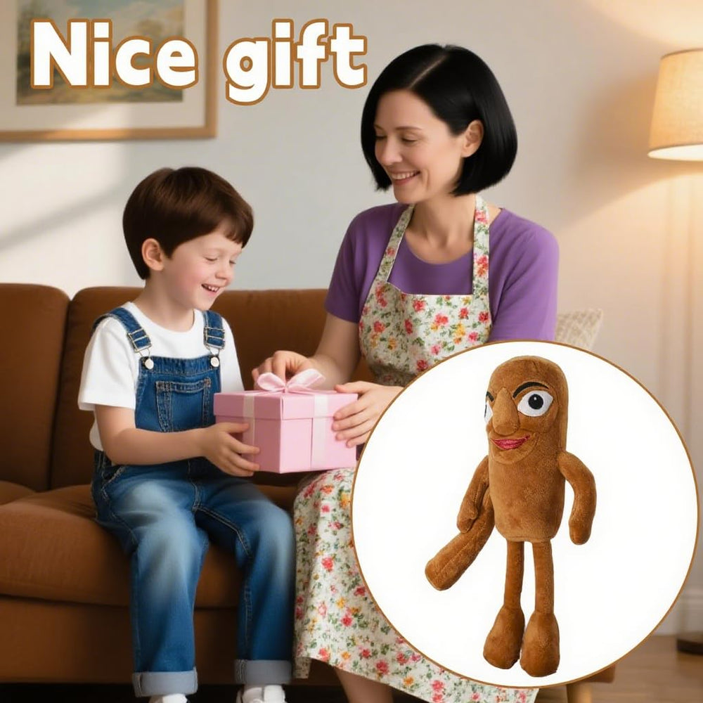 TBKETR Tung Tung Sahur stitched plush durable keepsake for fans.