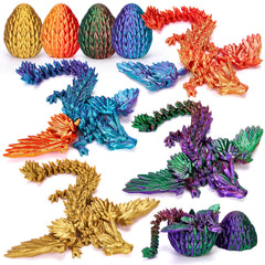 TBOLINE 4-pack dragon eggs with four colors for imaginative play.