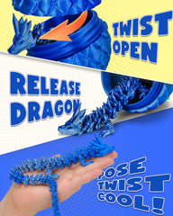 TBOLINE crystal dragons posed for imaginative storytelling and sensory play.