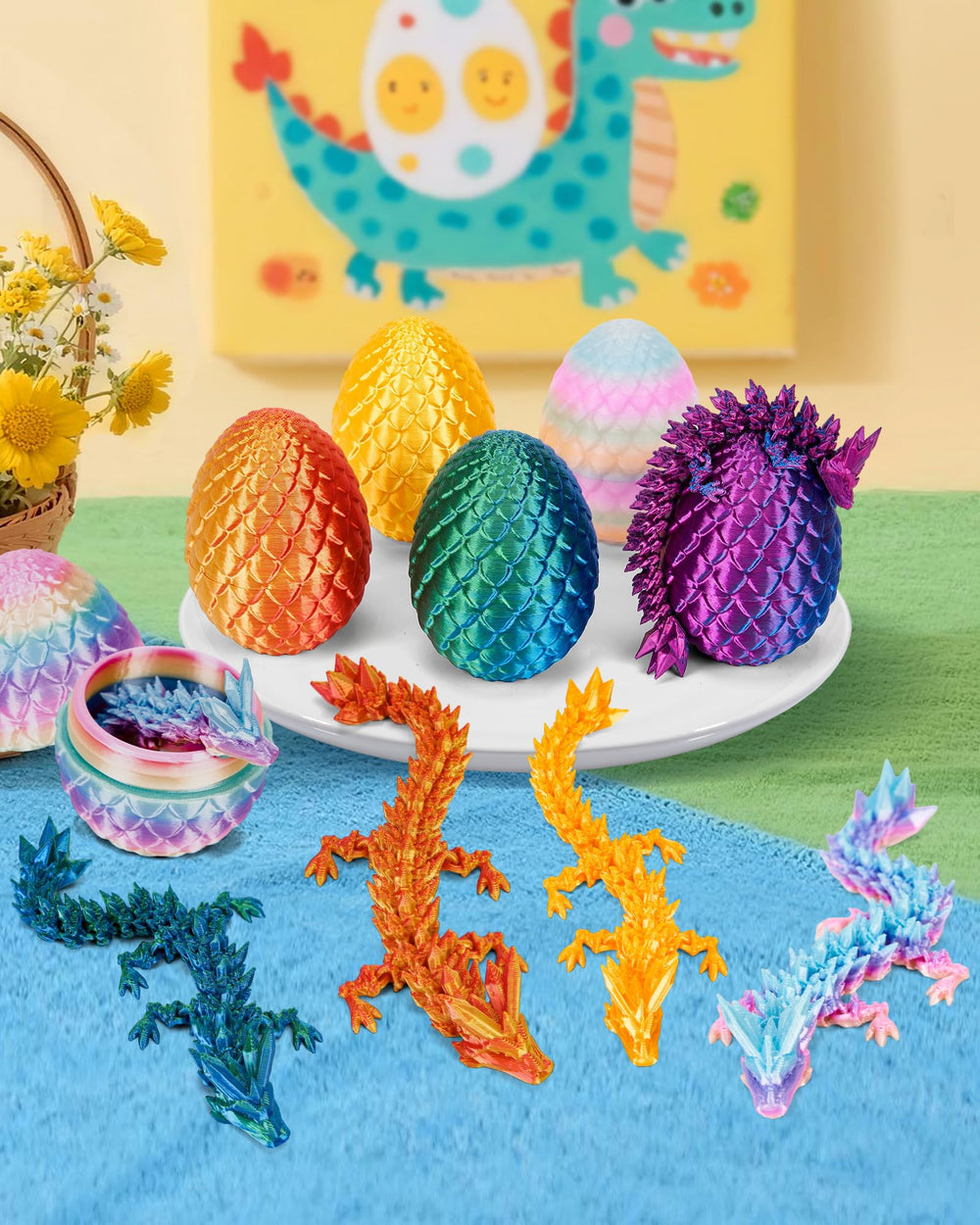 TBOLINE kid-friendly dragon egg fidget toy for on-the-go play