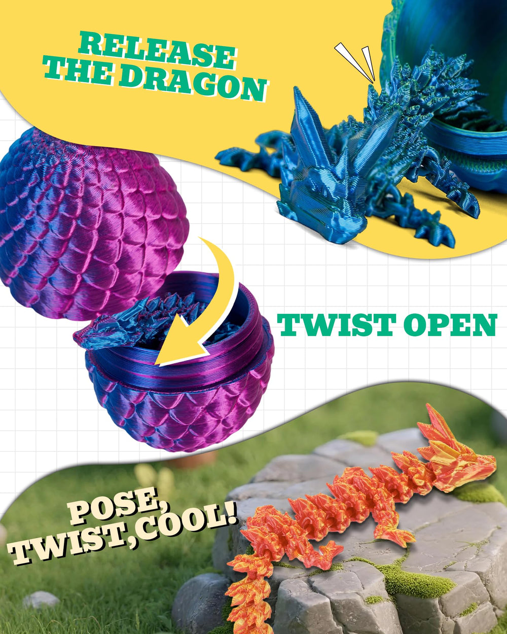 TBOLINE dragon egg unboxing moment with a surprise inside