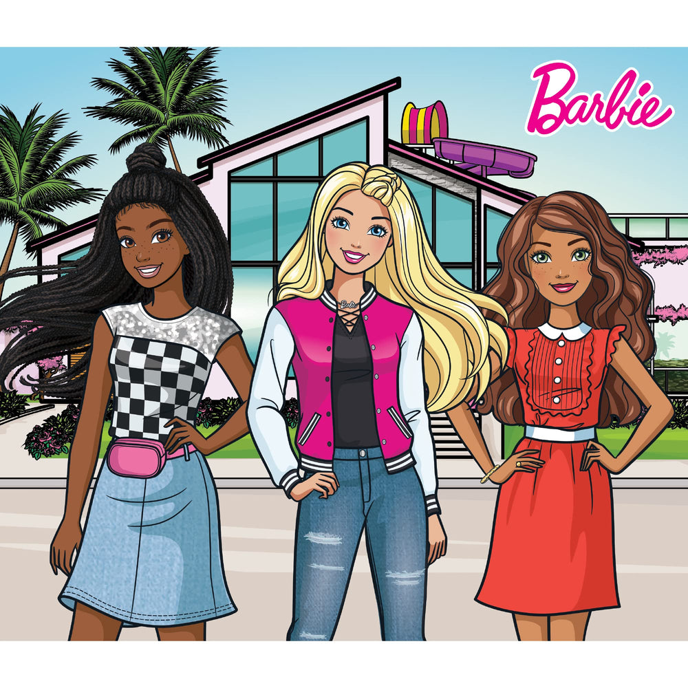 TCG Toys Barbie puzzle β colorful pieces fit together to build spatial skills.